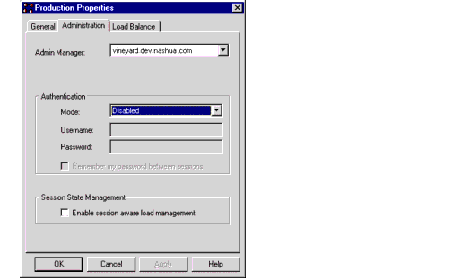 Properties dialog box